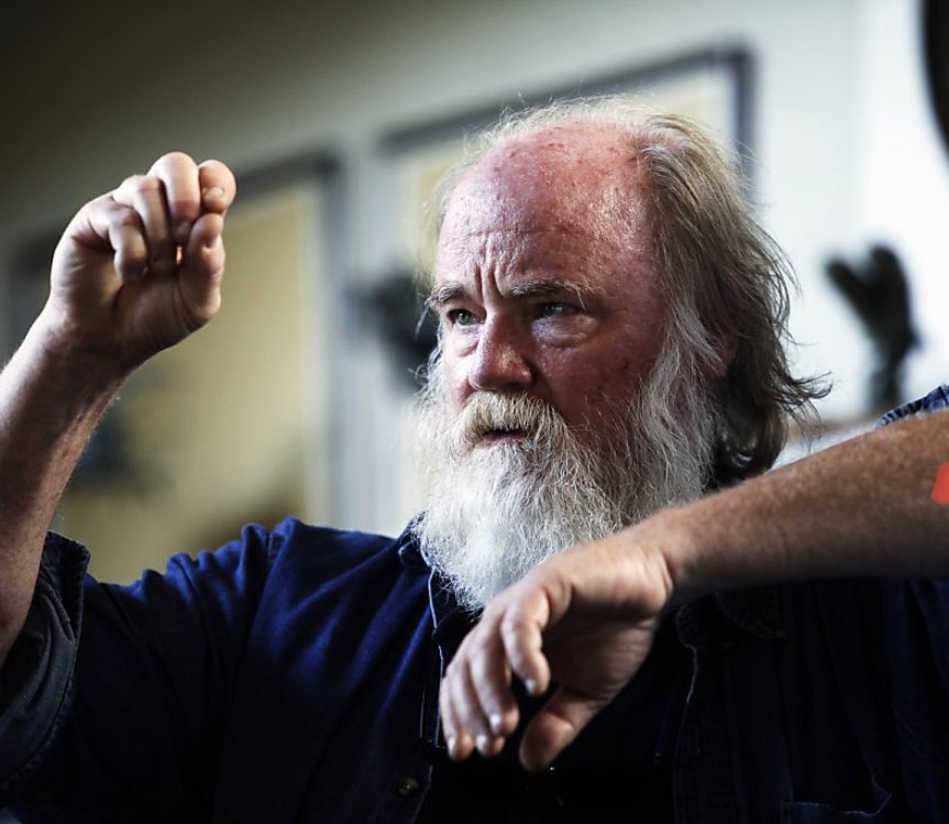 peterhartlaub's tweet photo. A decade ago I heard fx titan @PhilTippett - whose work (#IcePlanetHoth) cemented my love for movies - was creating a secret stop-motion project

Wrote this ⬇️

https://t.co/HrgorUjFCt

Tomorrow I get to see “Mad God” as a fan, walking distance from my home. Thx @AlamedaFilmFest! https://t.co/3YbiOfJflG