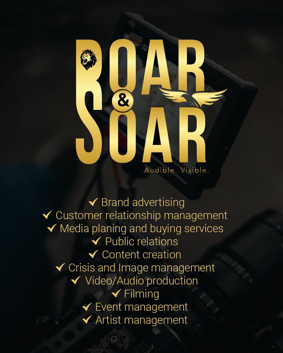 We are a media marketing and communication company focused on revolutionizing the Media industry in Zambia, fostered by the collaboration of the industry’s most innovative, creative and diverse talent.  #marketingagency #DigitalMarketing #contentcreation