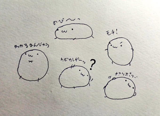 秒でたくさんかけるなまもの 