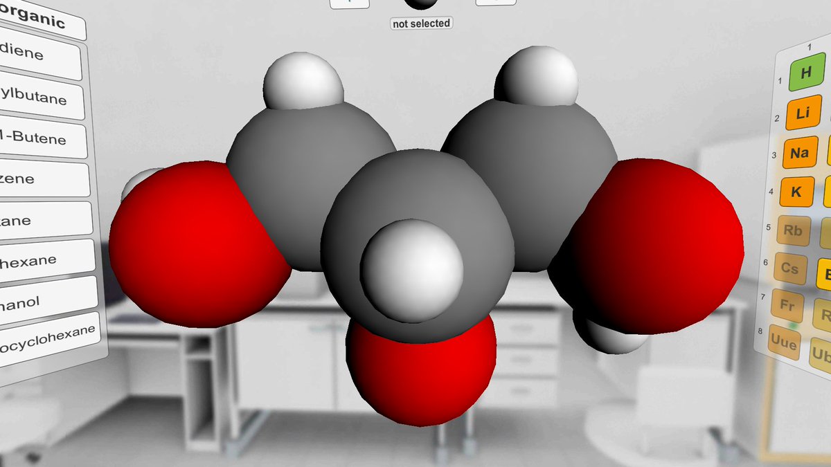 #EdTech app 'AR VR Molecules Editor': - building molecule models in VR and AR; - support of single, double and triple bonds; - molecule models of cyclic compounds; - augmented reality interface for #visualizing molecular structures. apple.co/2gaCKOz bit.ly/2xTdFSh