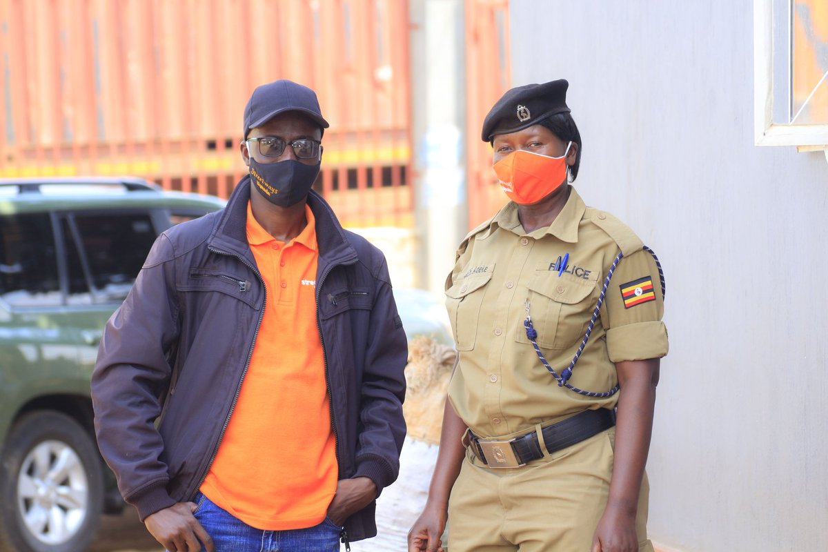 Jessenathank's tweet photo. It was a pleasure to once again meet up with officer Adeke of the #CFPU Malaba Unit at @PoliceUg. We have agreed to work closely to deliver on our common goals for good governance, address rising cases of domestic violence &amp; fight against abuse of children's rights @momocherise https://t.co/T8CqvpCekH