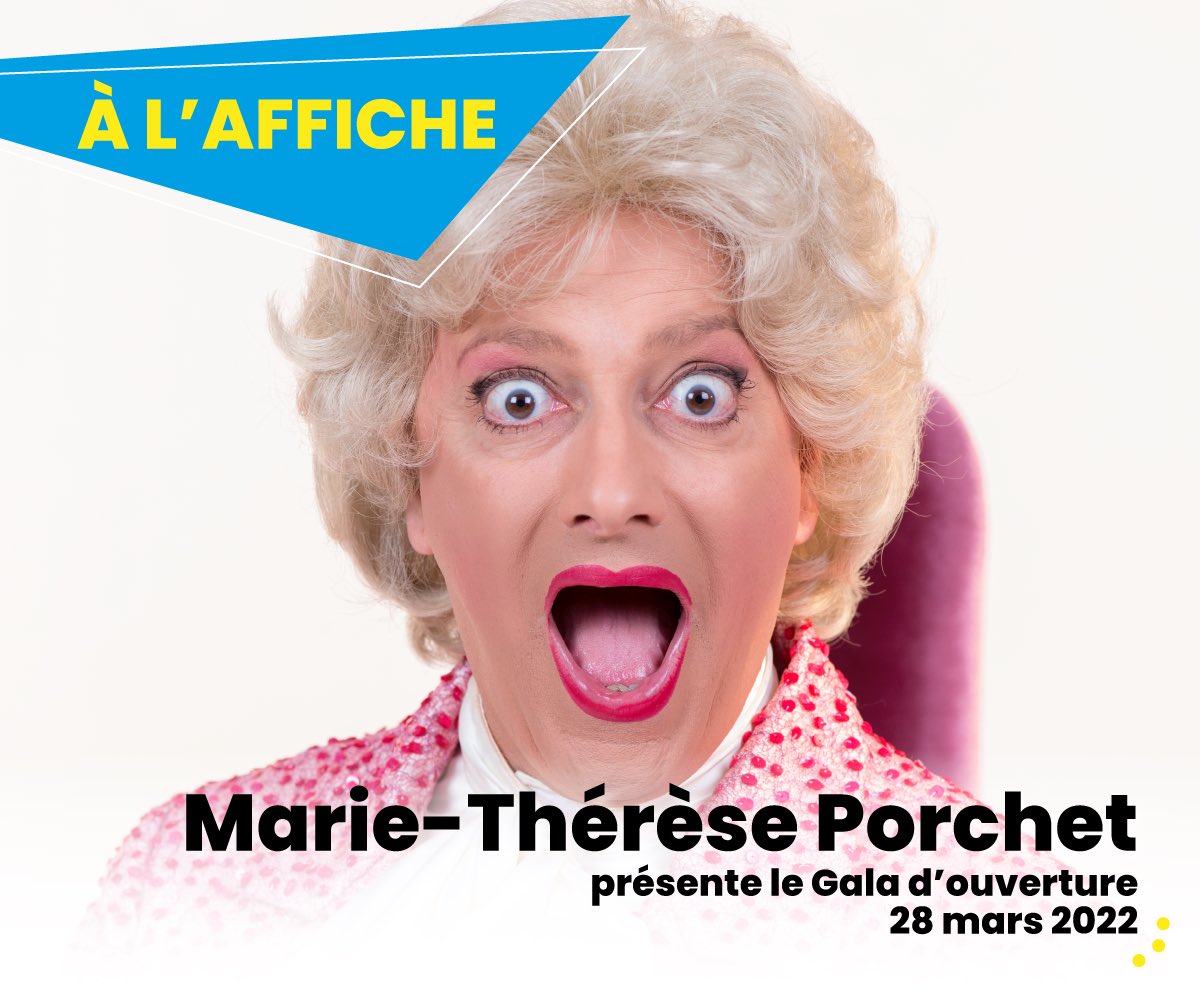Marie-Thérèse Porchet présente le Gala d’ouverture du #MaxiRires le 28 mars prochain!
➡️➡️➡️ maxi-rires.ch/gala/

#MRF22 #Champery #humour #festival <a href="/RegDentsDuMidi/">Région Dents du Midi 🏔</a> <a href="/valaiswallis/">Valais/Wallis</a>