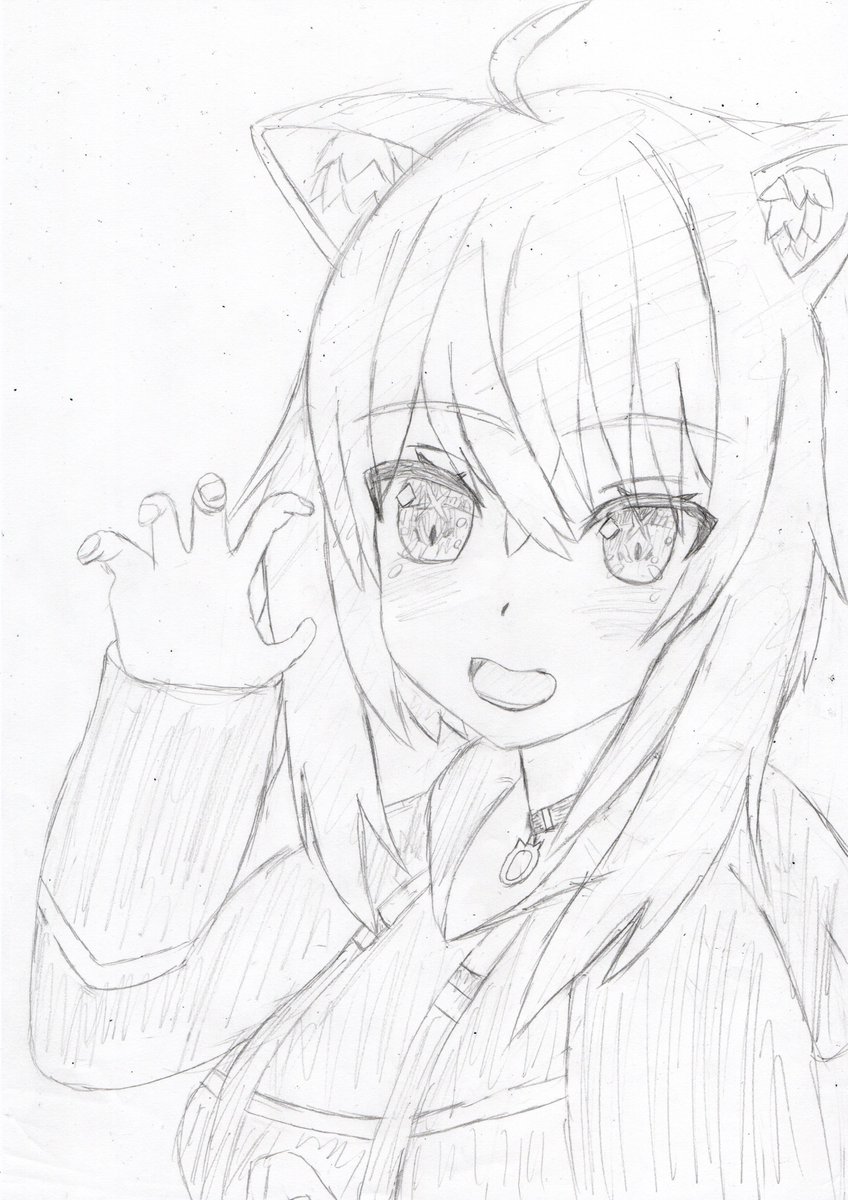 下描きできた 