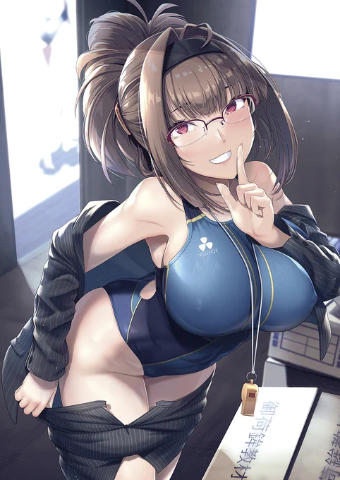 #くそ寒いので水着絵を貼る 
早く暖かくなーれ 