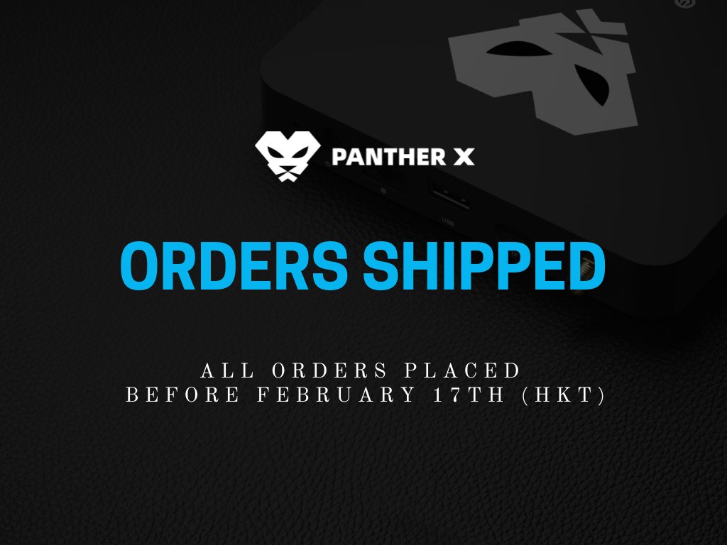 PantherMiner's tweet photo. 🚚All orders placed before February 17th (HKT) are shipped. Users can check their shipment via the @FedEx Tracking number!

📦We have the fasted shipment in the whole @Helium Community! All orders shipment is arranged within 72 hours! 

💁Check for yourself!

#ThePeoplesNetwork https://t.co/qhoIYqRri1