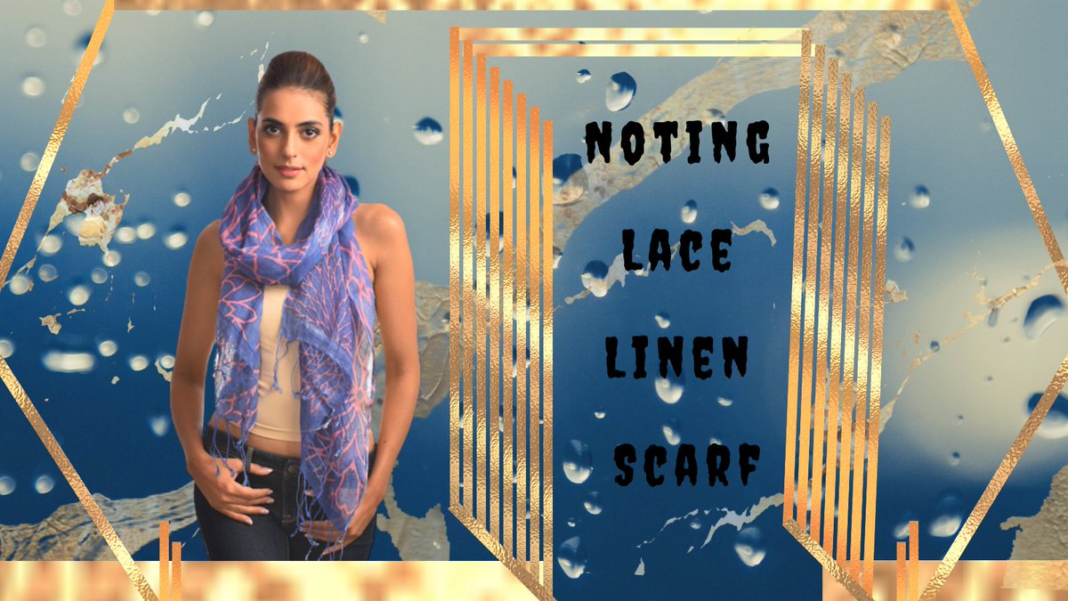 ConceptsSource's tweet image. Luxurious linen scarf with fringes on the edge.
* Sustainable,
* Timeless,
* Eco-choice 
which will last for decades
#b2b #scarvs #scarf #business #b2business