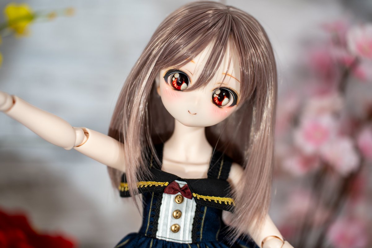 ナナイロテントウ様製 こんちぇると☆ドレス くる ナイトカラー MDD KUMAKO