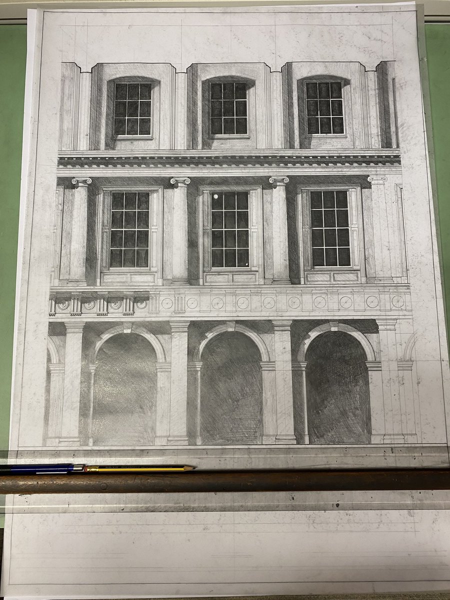Latest design drawing coming along nicely #drawing #classicaldesign #palladio #tradition #art #primeresidential #superprime