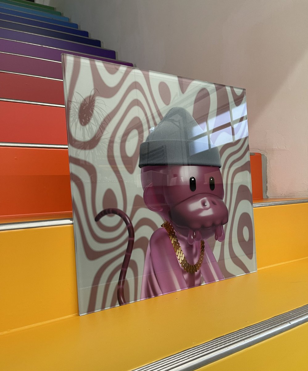 SwitchingChains's tweet photo. Order your own NFT Acrylic wall art 

Collection: @MonkeRejects 

#MonkeRejects #NFT #solana #SolanaNFT #nftprint #nftart #NFTartists #wallart #nfts #NFTCommunity https://t.co/70DsGEGLnm