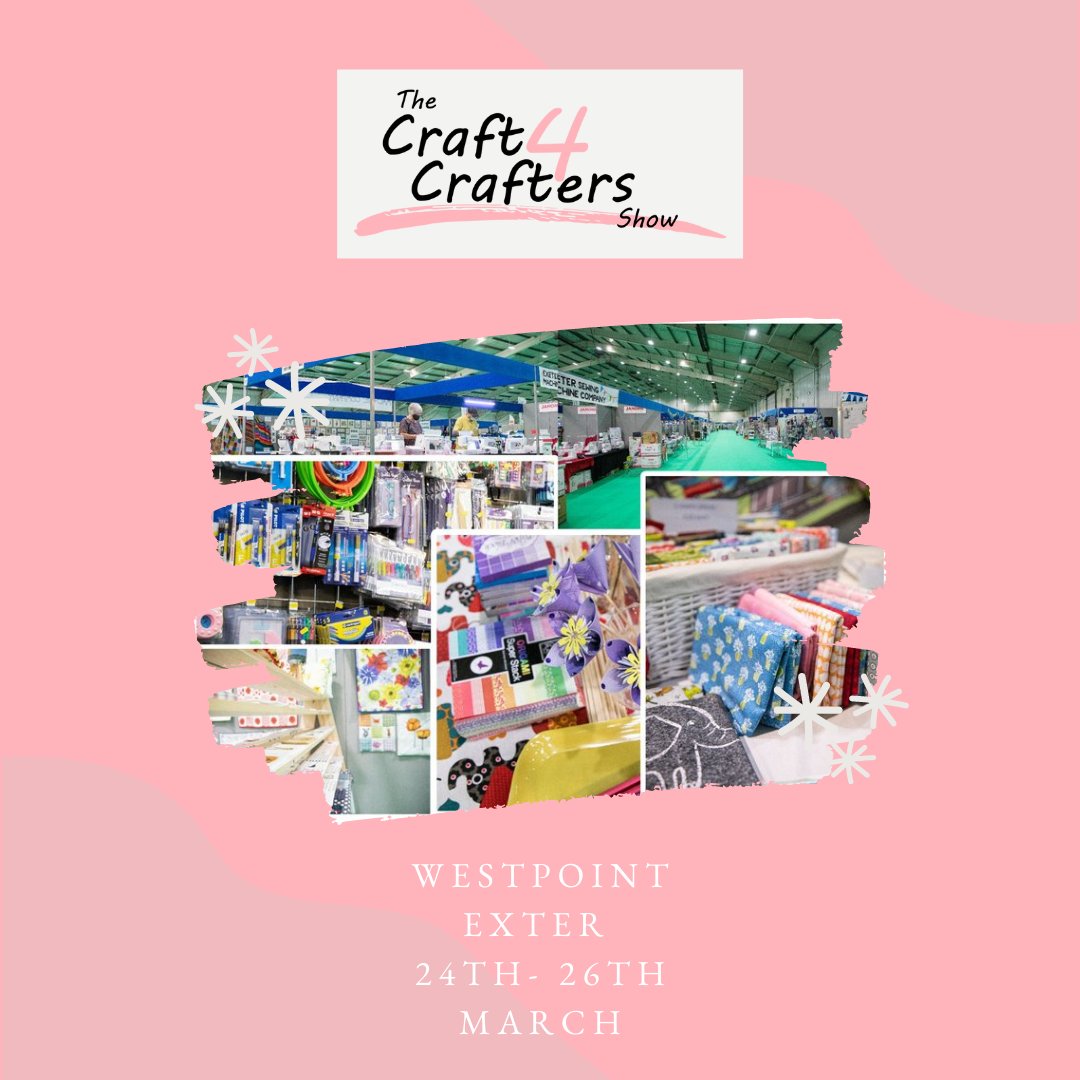 Craft4Crafters's tweet image. With so many of your favourites and a whole host of New Exhibitors you will be spoiled for choice! 🥰

Grab your early bird ticket here - don't forget to use the code C4CFB22 to get £2 off each ticket👇
craft4crafters.co.uk/devon-craft-sh…
 #Craft4Crafters #CraftSupplies #DevonShow #CraftShow