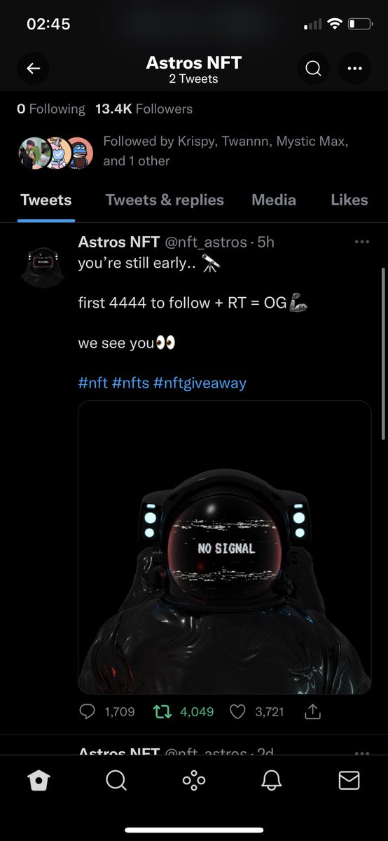 kdraco_eth's tweet photo. @nft_astros @KrispyEth Get me in! https://t.co/t8vnZdEI3N