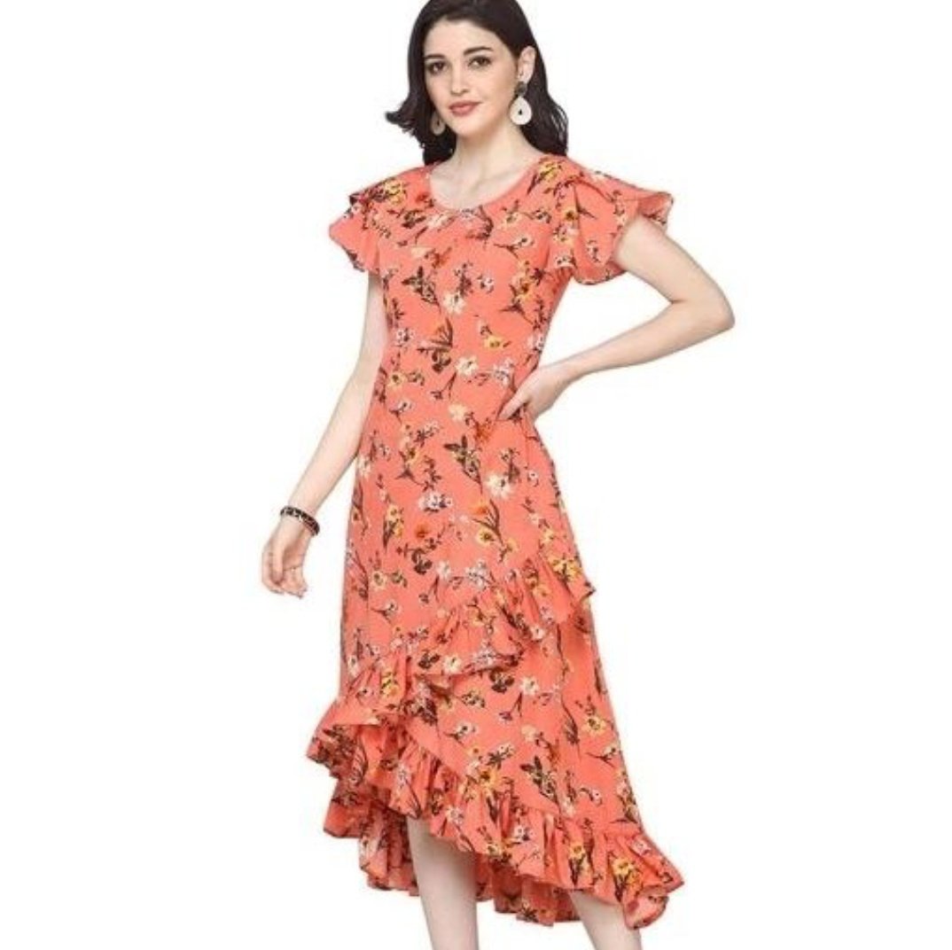 AmlinMart's tweet photo. Crepe Wrap Maxi Dress🌈 
Fabric: Crepe
Sleeve Length: Short Sleeves
Pattern: Printed
Marmalade Orange✨
Blush Pink✨
Grab It At 20% Discount 💥
For Order Us WhatsApp👇
📲8303122665
Click 👉https://t.co/WF86TYdv29
#amlinmart #lowestprices #fashionstyle #onlineshopping #foryou https://t.co/GztiCzYs8T