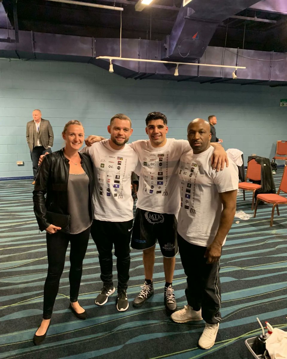 buczynskyj88's tweet photo. Well done to team mate @MuhammadAliBox on his win last night top performance after being out of the ring for 2 years 👊
@MTK_Manchester https://t.co/pd9is1pJAI