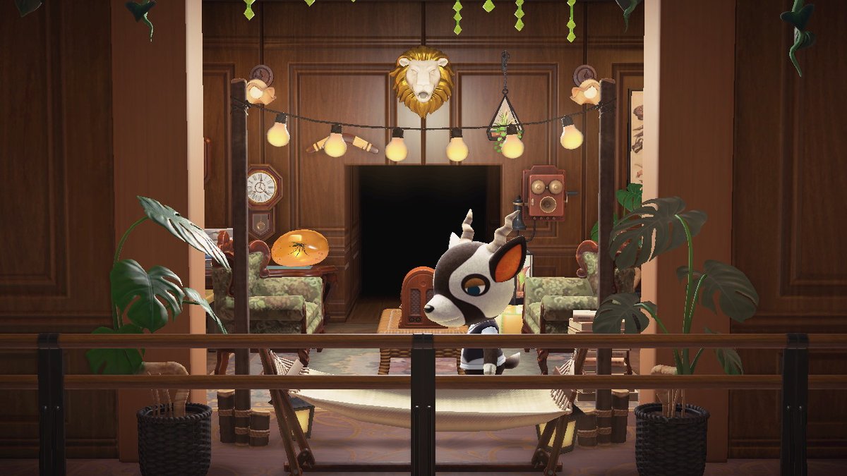 _queeniecraft's tweet photo. Jungle Explorer's Study~ #acnh #acnhscreenshot #hhp #epiphanyisle #paradiseplanning #virtualphotography #AnimalCrossing https://t.co/vfCLVrzK2G