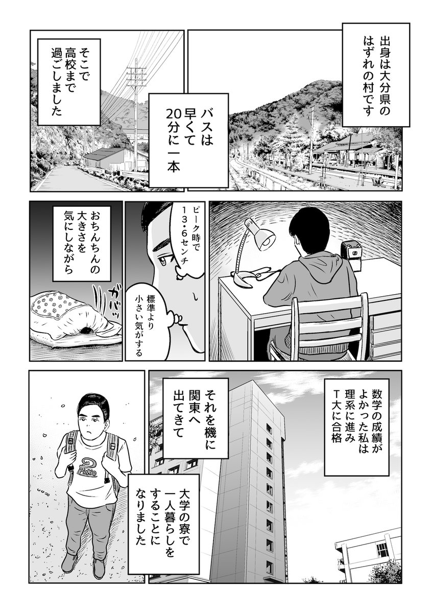 チン長を気にするやつ1/2 