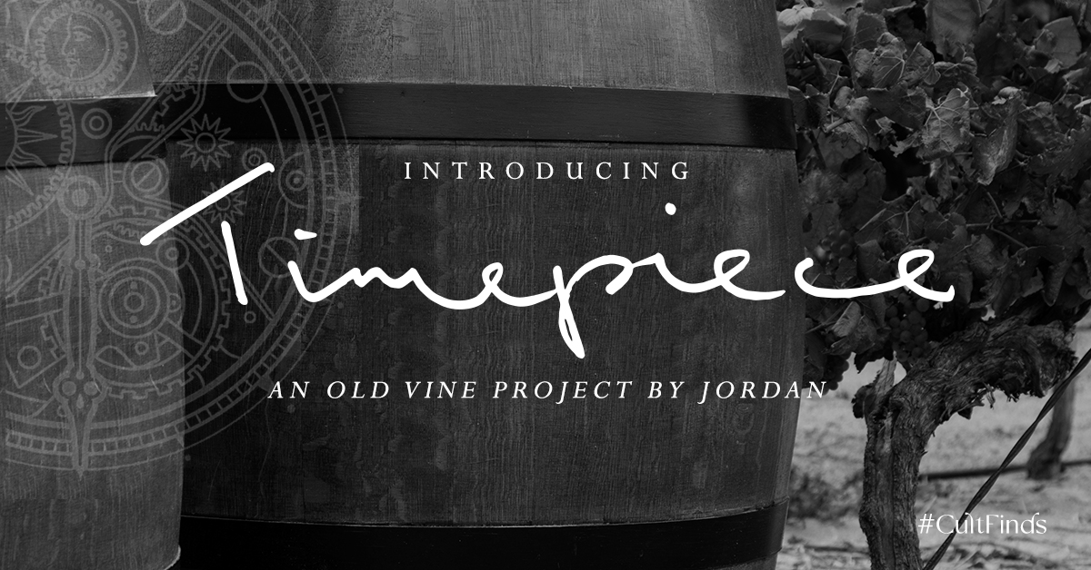 Discover <a href="/Jordan_Wines/">Jordan Wine Estate</a>’ latest Timepiece range of wines made from certified old vine vineyards from the estate, originally planted by Ted Jordan himself. Now available exclusively via Port2Port: port2port.wine/wines/jordan
#CultFinds