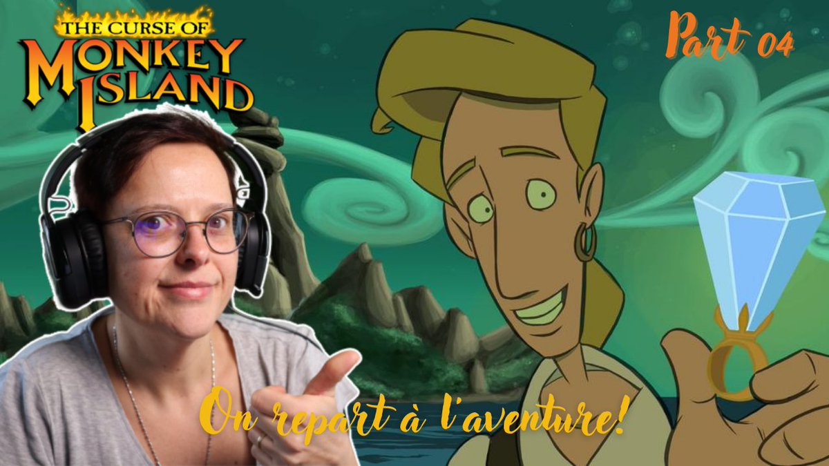 TechTeaTime1's tweet photo. #retrogaming, #retrogamers, #videogame, #adventuregame, #adventure, #goodoldtimes, #curseofmonkeyisland, #techteatime

Bonjour les amis, 
On se replonge dans notre enfance avec The Curse of Monkey Island, en route pour l'aventure avec Guybrush :) https://t.co/oH3CTBkKVV 🎮🎮🚀 https://t.co/eY2TCtj2kv