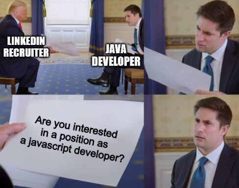 Getw1th's tweet photo. No. More. Please. 🙃🔫

#GetWithTechJobs #recruiters #developers #cto #coding #technicaltesting https://t.co/GCk2MEDj5w