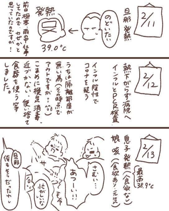 旦那コロナ発症〜家族全員陽性結果が出るまで①
ザクザクっと書きましたので気になる方だけ👀
いざなると分からん事多いな(というか頭回らんな(笑))って感じでした😂 