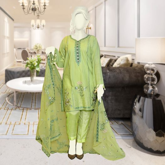 Design: SS1006
Stitched 2 Piece
Categories: Formal 
Fabric: Slub Cotton
Color: Green
Size: S - M - L
Online Shop: shamrafs.com
#Shamrafs #ShamrafsEmbroideredKurti #ShamrafsFormals
#ShamrafsNewArrivals 
#NewCollection #Luxurywear #Selforganza #unstitched #Embroidery