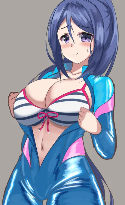 #lovelive

果南のラフ描いた
ダイビングスーツしゅき🤤 