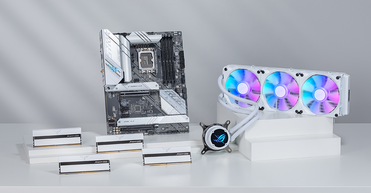 asusrogturkiye's tweet photo. Bu beyaz sistem, mükemmel görünmüyor mu? ⬜ 🖥️ 🛠️
ROG STRIX LC II ARGB WHITE EDITION, en yeni Intel LGA 1700 soketini destekler. Yeni ROG STRIX B660-A GAMING WIFI D4 ile eşleştirin.
#ROG #ROGTürkiye #motherboard #gamingmotherboard #pcmotherboard #gamingcomputers #buildingpc https://t.co/8v6g2cwvMM