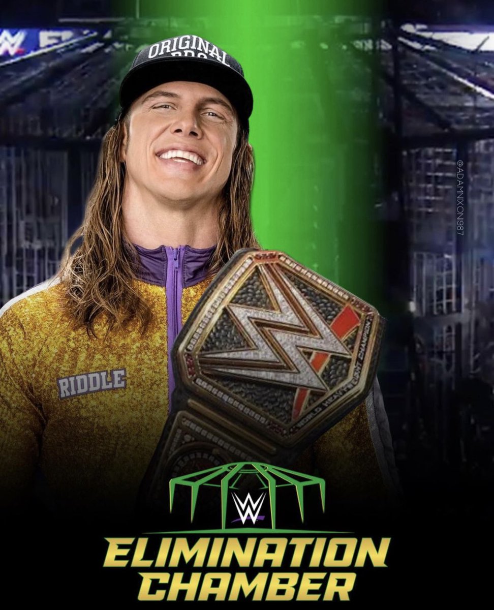 Could you imagine if I was the WWE Champion Bro? 🤯 I know Randy would think it was tight #rkbro #bro #stallion #eliminationchamber #peacock