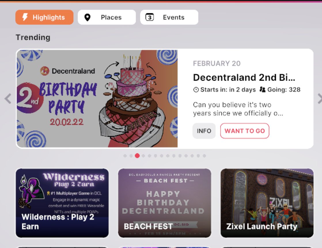 Nathan_Hx0's tweet photo. One of todays highlights in #Decentraland! #Zixel launch party. Join me at 8pm to chat all things all things!

$MANA
$ZMT https://t.co/faWfCztT6i