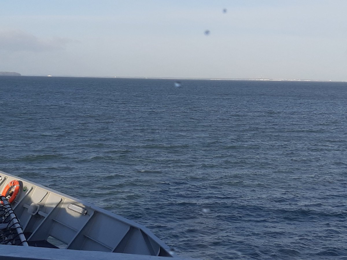 hmssevern's tweet image. What a difference a day makes!