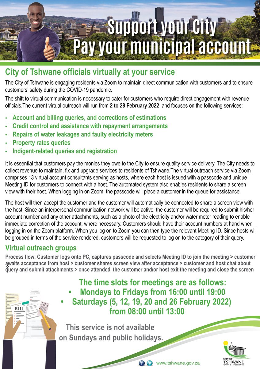 City of Tshwane tweet media