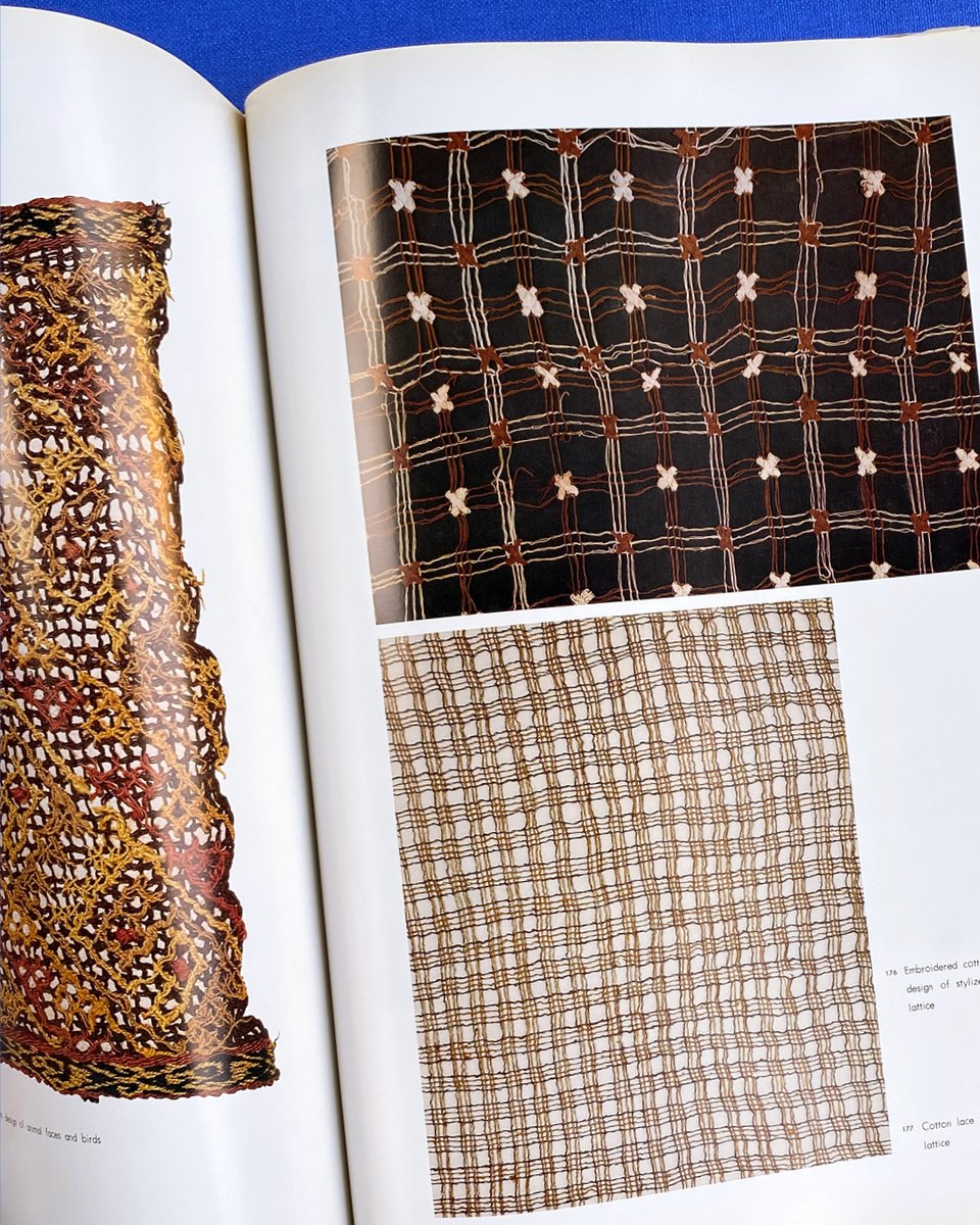 acnestudios's tweet image. #FromtheLibrary: Textiles of the Andes: Catalogue of Amano Collection

From woven, embroidered and printed textiles to lace, clothing and dolls, this rare 1979 catalogue from the Amano Pre-Columbian Textile Museum in Lima, Peru documents the museum’s world-class collection.