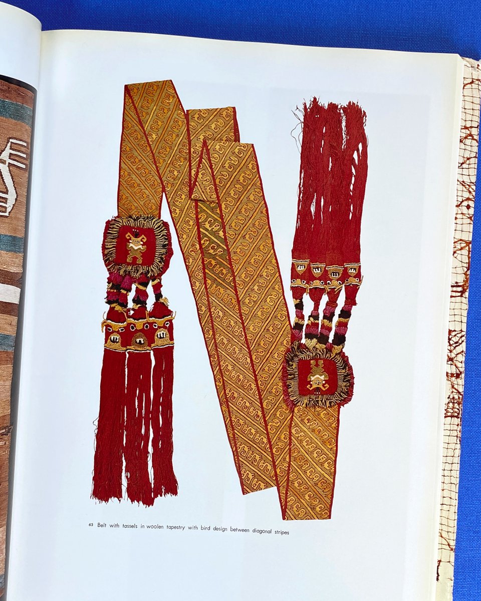 acnestudios's tweet image. #FromtheLibrary: Textiles of the Andes: Catalogue of Amano Collection

From woven, embroidered and printed textiles to lace, clothing and dolls, this rare 1979 catalogue from the Amano Pre-Columbian Textile Museum in Lima, Peru documents the museum’s world-class collection.