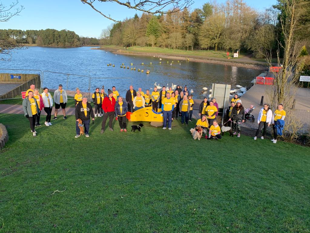 Walking into spring in memory of Gordon Cowan 25 years on for The Beatson 💛🖤
Walk 100 miles or 50 miles in March or as much as you like you can also run or cycle no rules just raising cash for a wonderful cause
<a href="/Robert__Douglas/">Robert  Douglas</a>
<a href="/Beatson_Charity/">Beatson Cancer Charity</a>