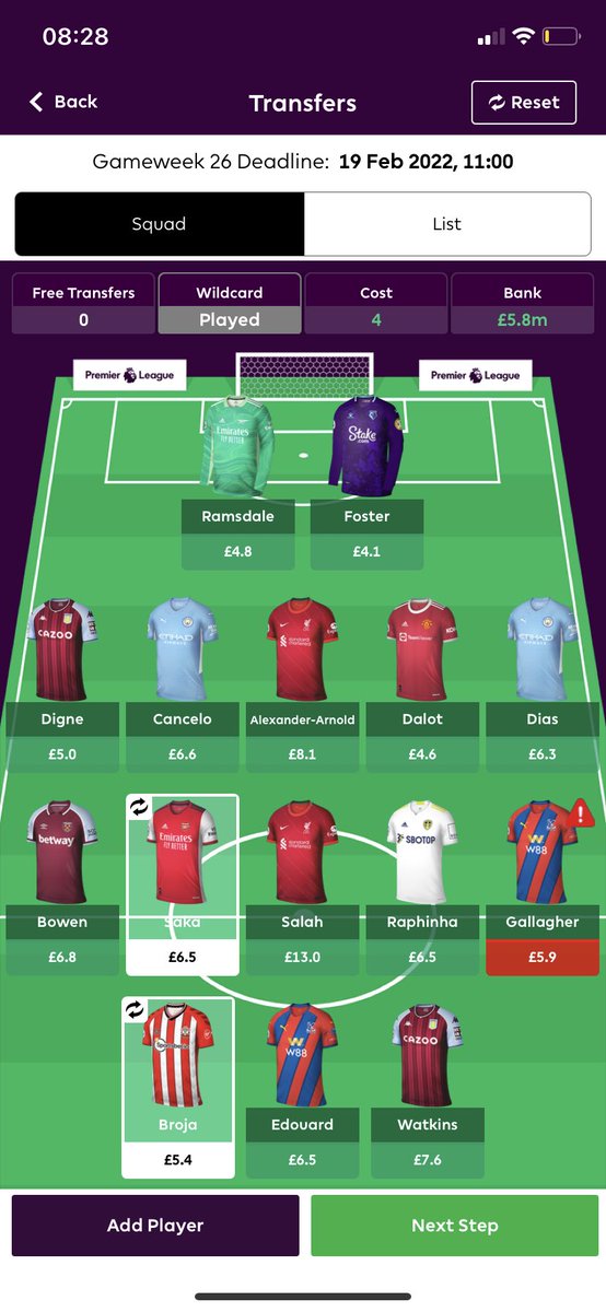 _fpltom's tweet image. Is Edouard to Firmino worth another -4?