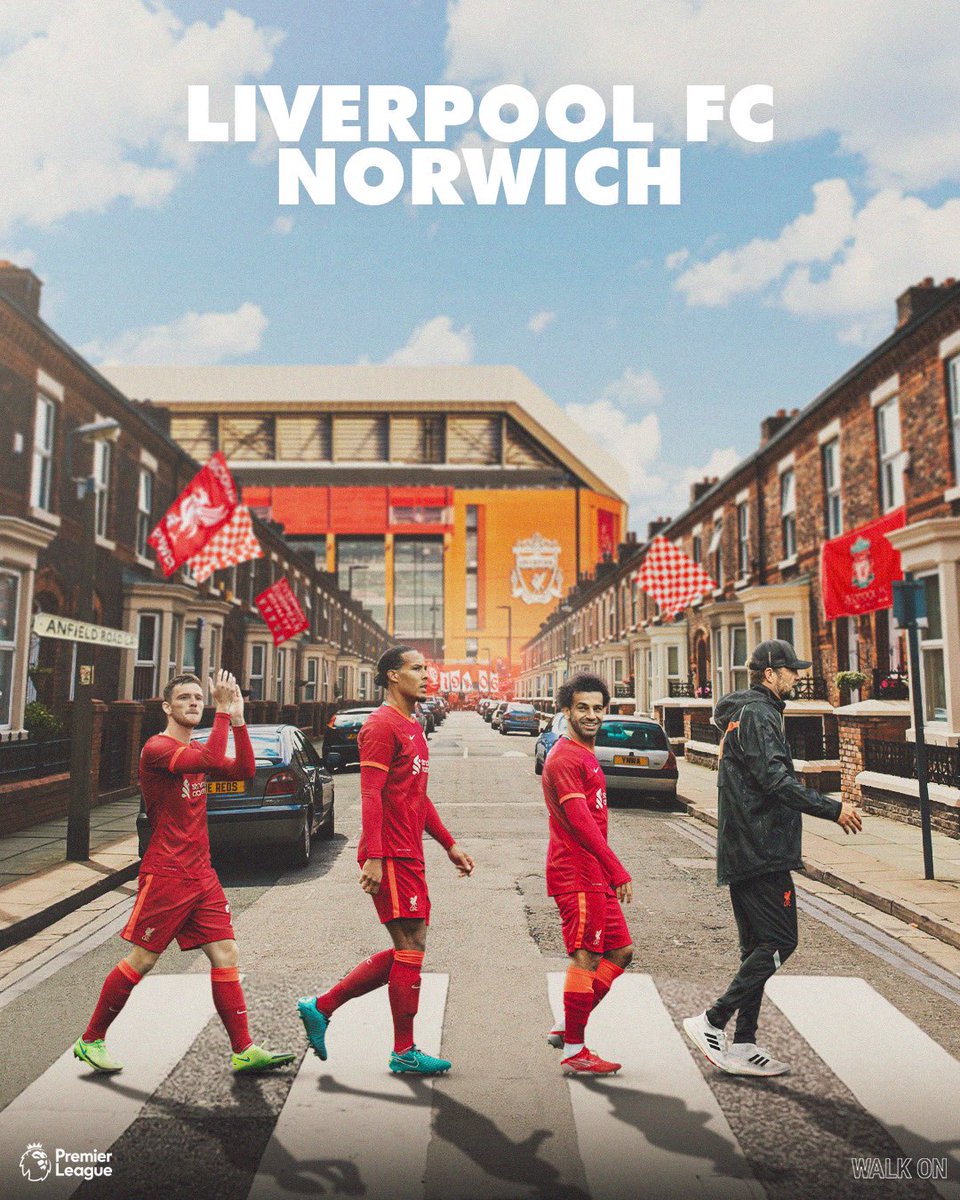 LFCJapan's tweet photo. アンフィールドで勝ち点3を🙌🔴

キックオフ：日本時間2月20日(日) 0:00
ライブ配信： @DAZN_JPN 

#WalkOn | #LIVNOR https://t.co/Ir7pkfj7cQ