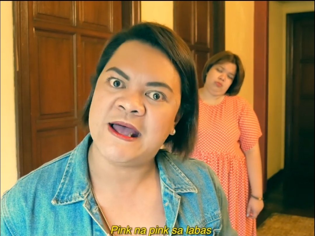 ohohvin_'s tweet photo. #PinkSa: Pink sa labas, pero dilaw sa loob 😂
Watch here: https://t.co/TyESa3nV3U https://t.co/JtZBu3tlWN