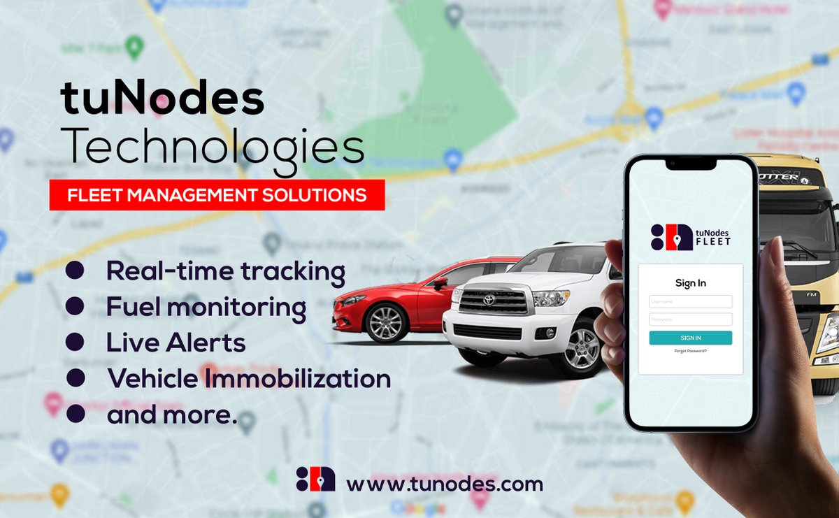 TunodesTech's tweet image. Stay on top of your Fleet management strategies with advanced solutions from tuNodes Technologies.
*Reduce Fleet Operational costs.
*Reduce vehicle downtimes.
*Boost Fleet productivity.
*Centralize documentation and access.
tunodes.com
#Blacko #GPS #fleetManagement
