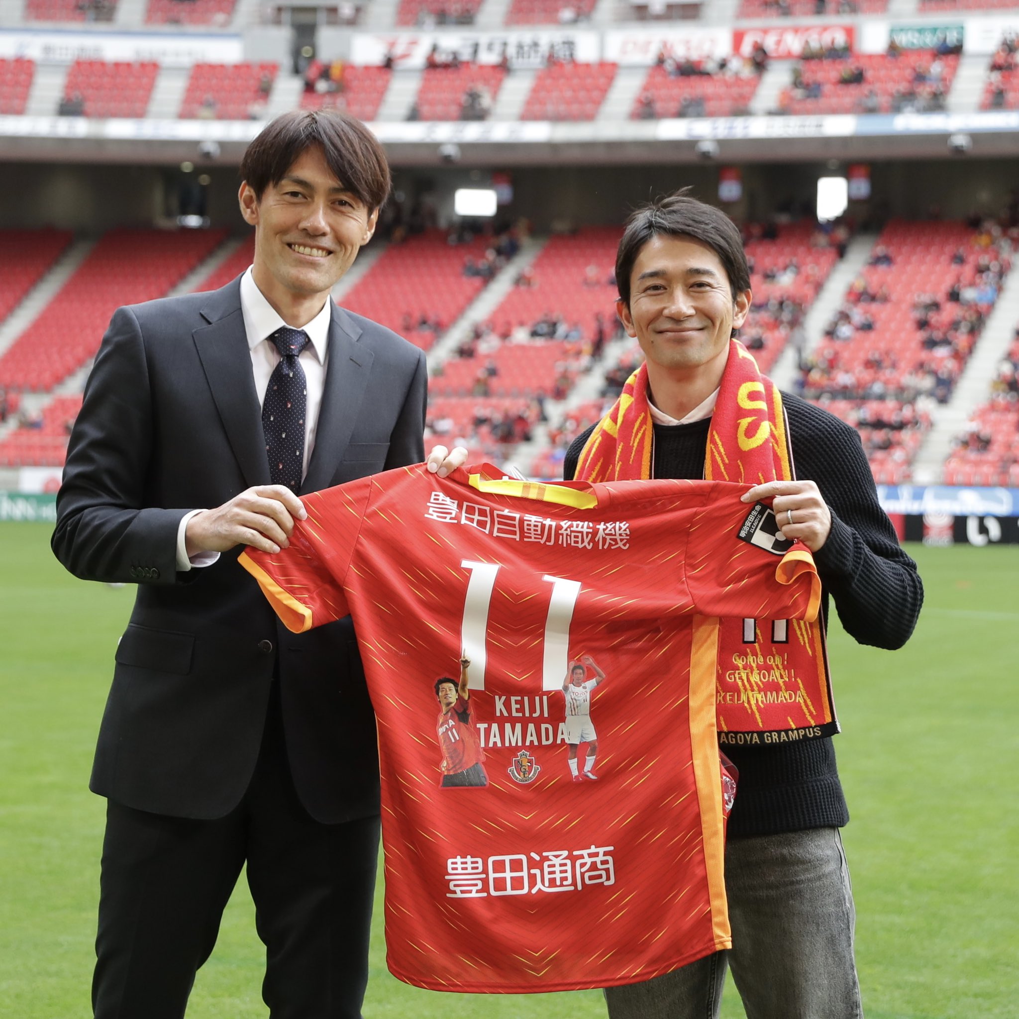 名古屋グランパス 20周年記念ユニフォーム 玉田圭司選手 11番