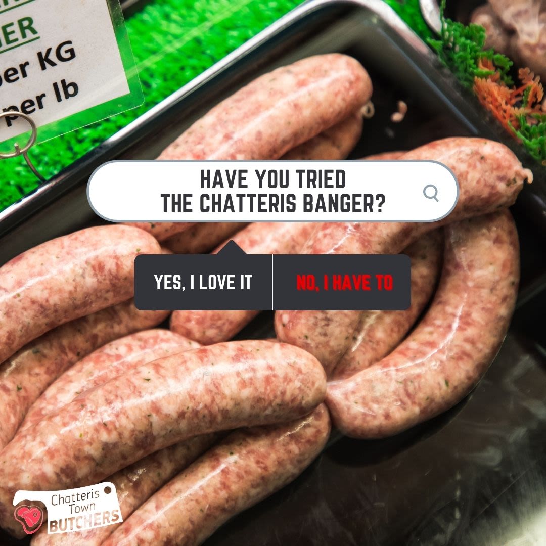 Is the Chatteris Banger your favourite sausage or not? 😋