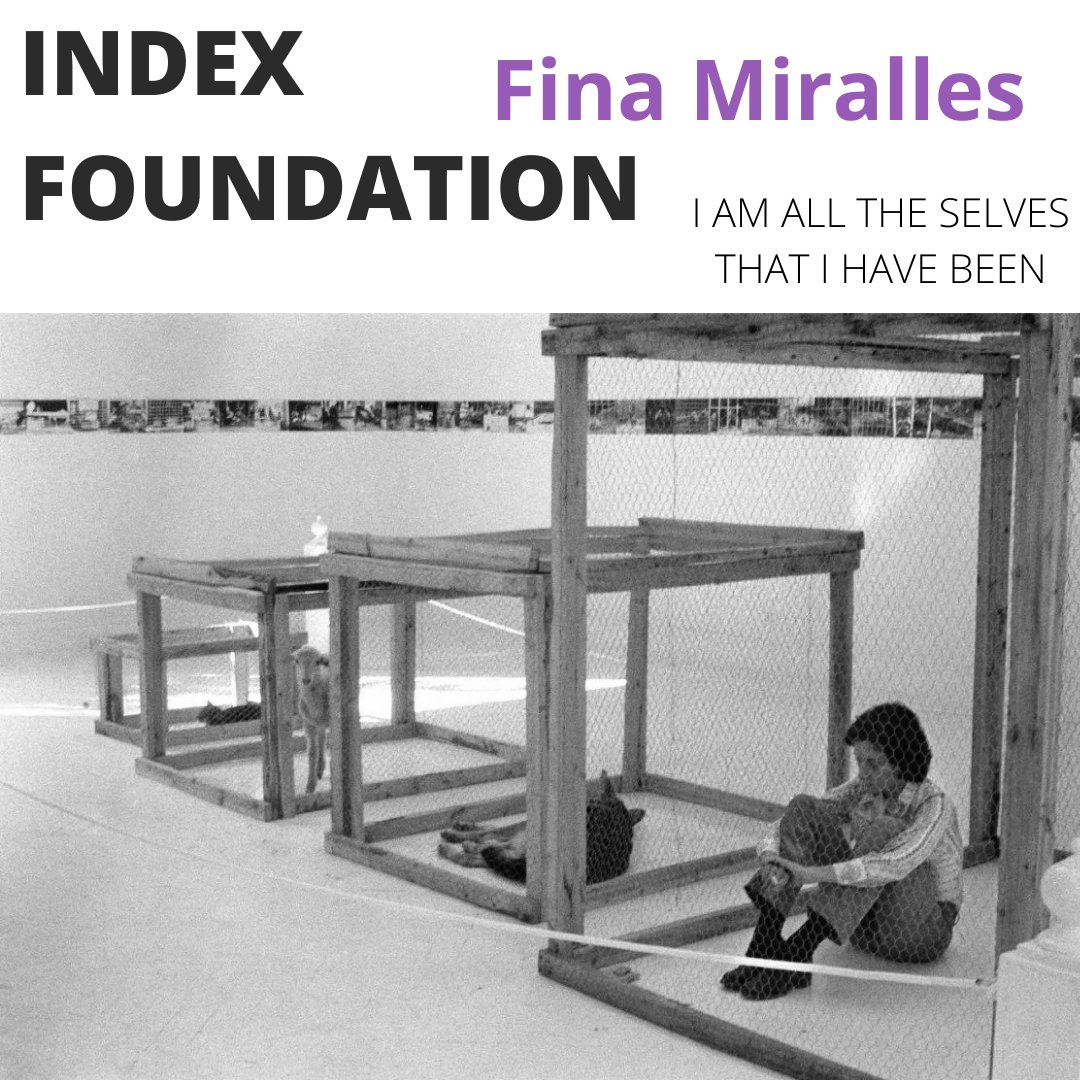 EXHIBITION: Index Foundation (Stockholm, Sweden) in collaboration with  Marabouparken konsthall (Sundbyberg, Sweden) 

19 February–1 May 2022

<a href="/indexstockholm/">Index</a>
@marabouparken
<a href="/finamiralles/">fina miralles</a>.art
@teresagrandas

#worldartfoundations
#finamiralles.art