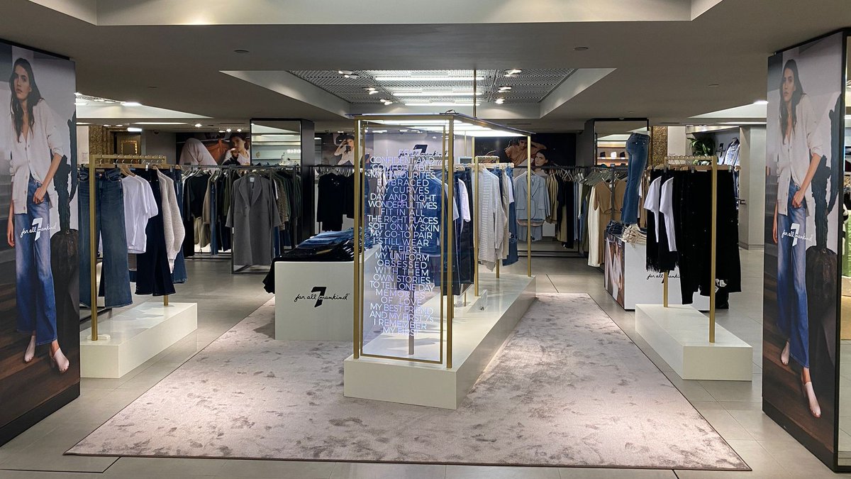 POP-UP | Sarah Jessica Parker, Mila Kunis and Lucy Hale have been snapped wearing 7 For All Mankind’s iconic jeans, and now you can discover incredible exclusives from the brand in Contemporary & Denim, Fourth Floor. #HarrodsFashion