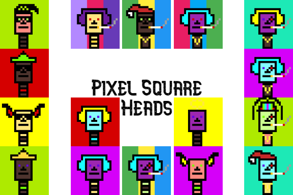 pixel_heads's tweet photo. 🚨🚨🚨Giveaway🚨🚨🚨
Giving away 10 NFTs.
Details.👇
✅Follow me @pixel_heads 
✅Retweet &amp; ❤️ this post
✅Tag someone (1 tag=1 entry).

🔥Winners will be announced on Monday on my Page.
#NFT  #NFTCommunity #NFTGiveaway #PixelSquareHeads https://t.co/iaKdhSRcVT