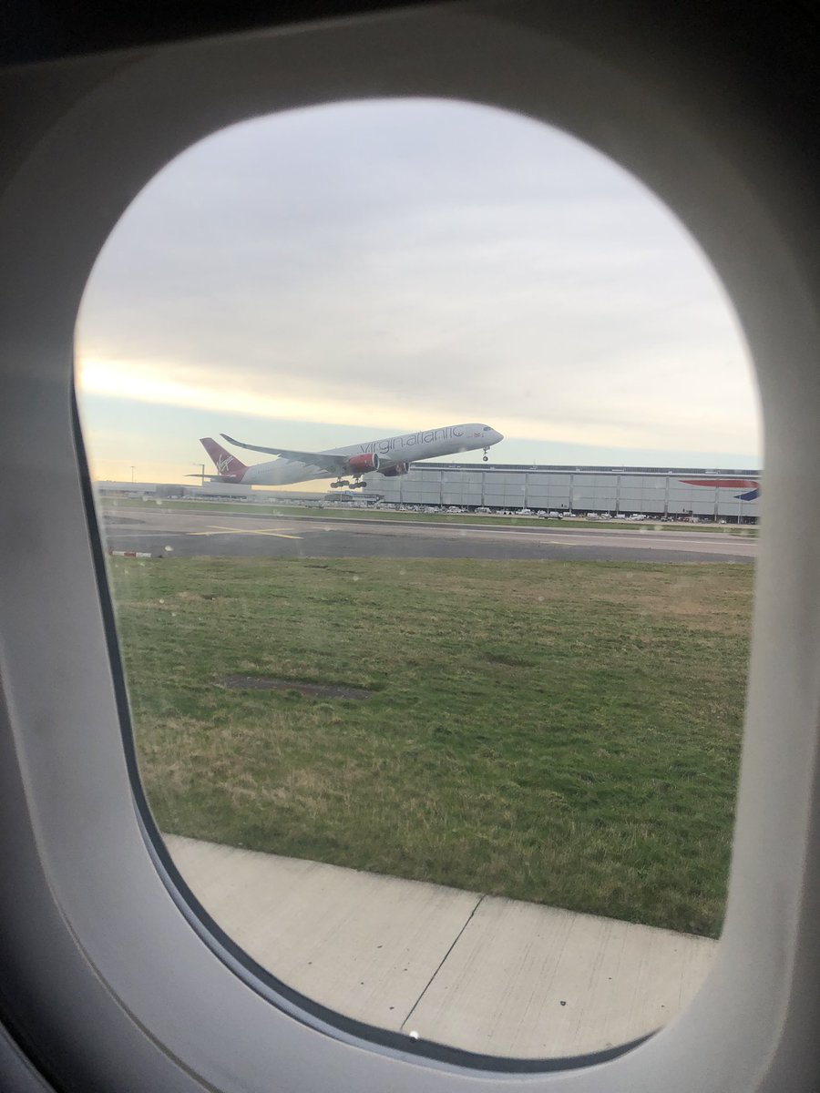 Michaeluk's tweet photo. Delays delays delays, now sitting on a runway for 15min, but it’s no great shakes, why can people just not be thankful, I’m sure their are doing their best and recovering from the worst storm in 30yrs #getperspective or #stayathome https://t.co/BypgE15Omo