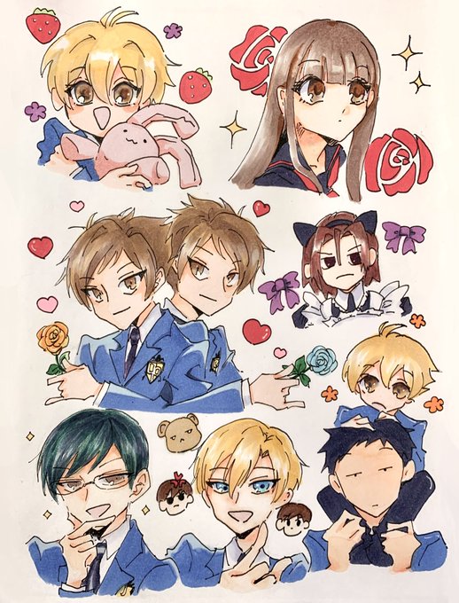 桜蘭高校ホスト部のtwitterイラスト検索結果