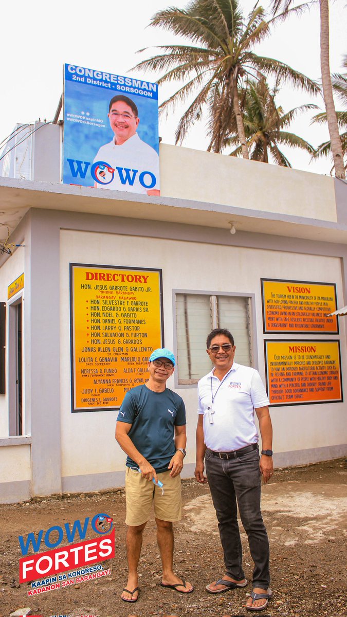 wowofortes's tweet photo. Para makadanon sa residentes kun may kalamidad, kita naghatag san request na generator set para sa Barangay San Sebastian nan San Roque sa Bungto san Sta. Magdalena.

#WOWOrkSorsogon https://t.co/HhLLYNoAdD