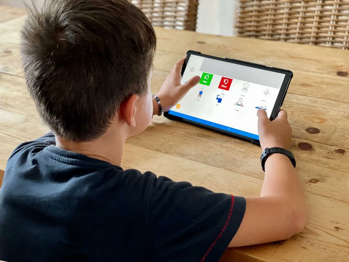 JToulousain's tweet photo. 📲 #Toulouse : Helpicto, une #application pour dépasser les troubles du langage 👉  https://t.co/jmXxnCAAym @helpicto #autisme https://t.co/aioaP8UocE