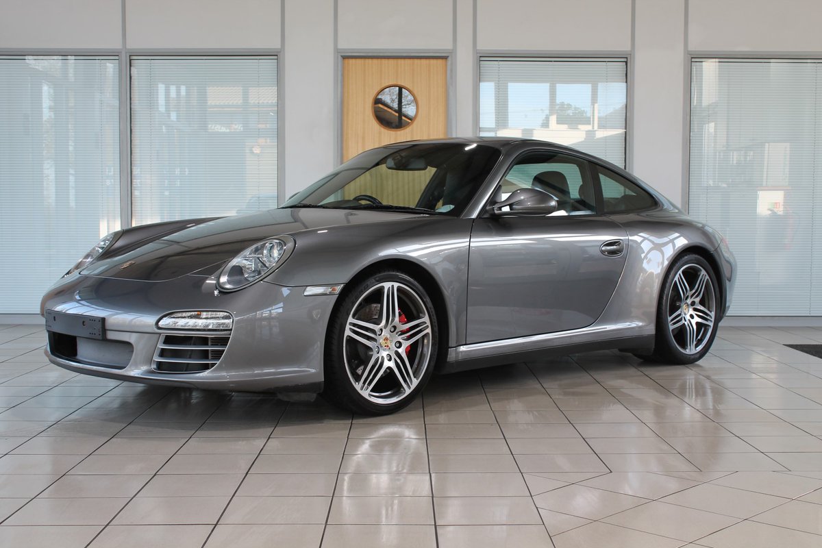 HarbourCars's tweet photo. Fresh in stock we have this beautiful 911 (997) 3.8 C4S PDK Coupe in Meteor Grey with Black Leather that looks stunning with 19 Inch Turbo Alloys. In addition this car has Sport Chrono and Fully Adjustable Seats with Drivers Memory. More info available at https://t.co/OK25c9WDn8 https://t.co/5oFOKKZqBH