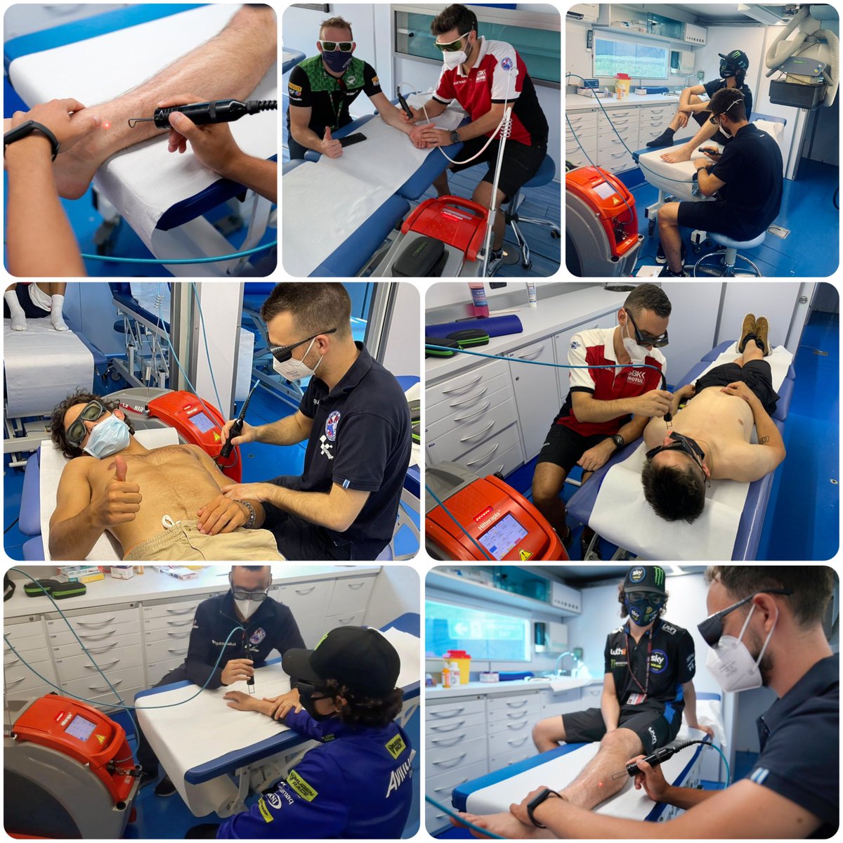 #HILTERAPIA ➡️What is it ❓It’s a #lasertherapy technique used in #ClinicaMobile based on high intensity laser emission allowing to act in depth.
Benefits 👇
•it activates microcirculation and lymphatic drainage 
•it promotes the process of tissue repair and regeneration