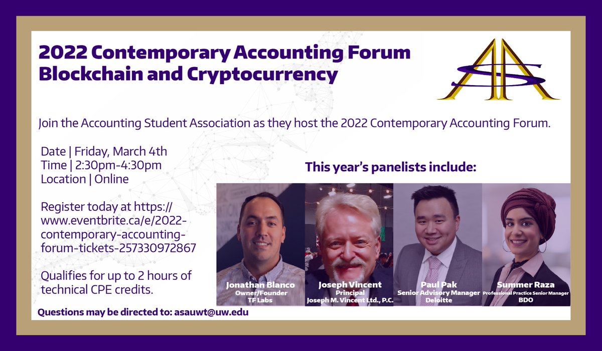 ASAUWT's tweet image. ***New Panelist Added 
Register now at eventbrite.ca/e/2022-contemp…
#uwtasa #Blockchain #cryptocurrency