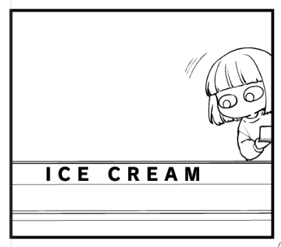 萌奈の描きおろし漫画描いとる 